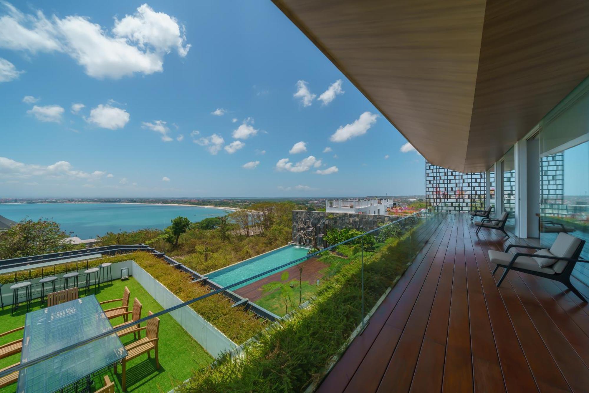 Beyond The Sea - Luxe Sea View Villa In Jimbaran Zewnętrze zdjęcie