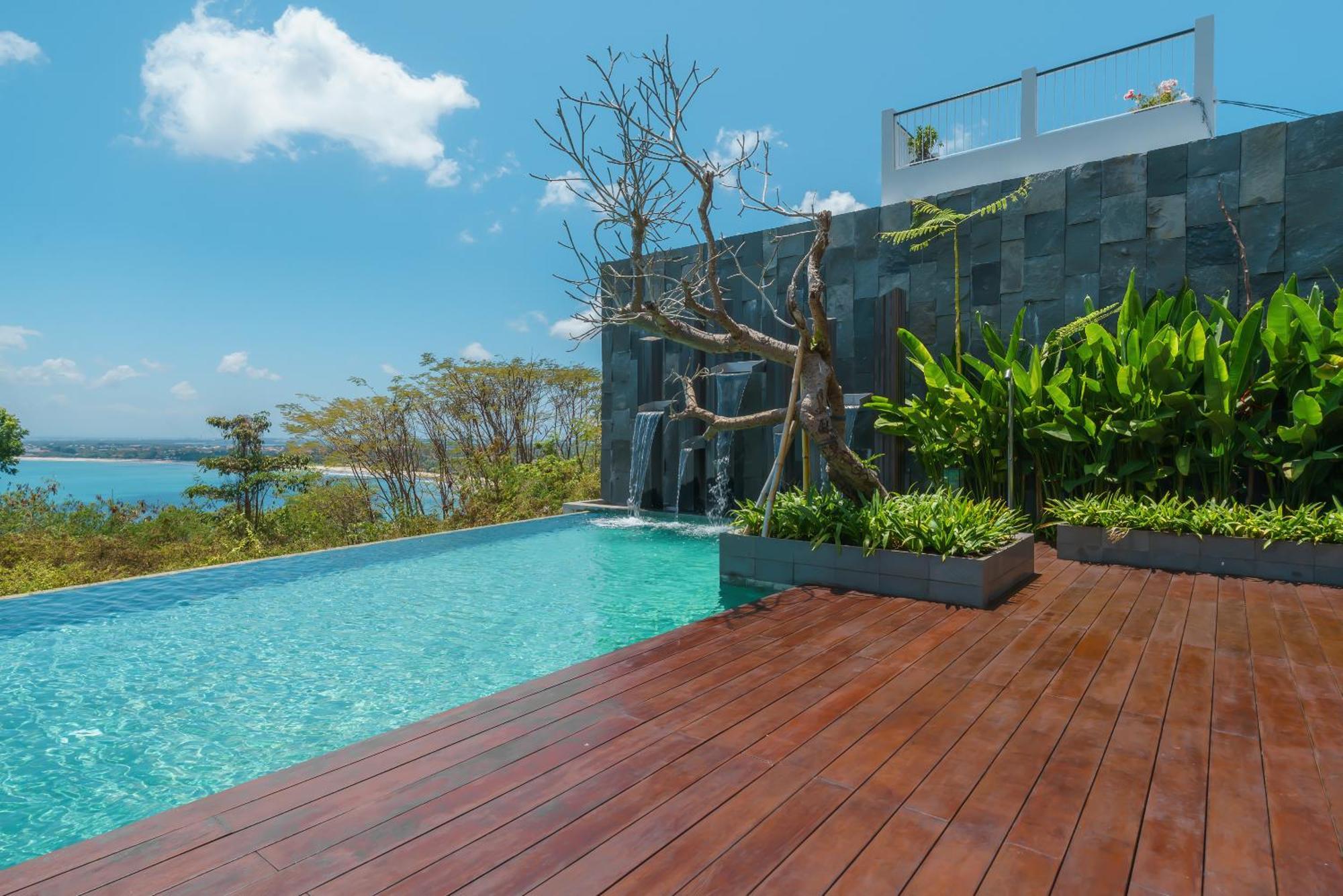 Beyond The Sea - Luxe Sea View Villa In Jimbaran Zewnętrze zdjęcie